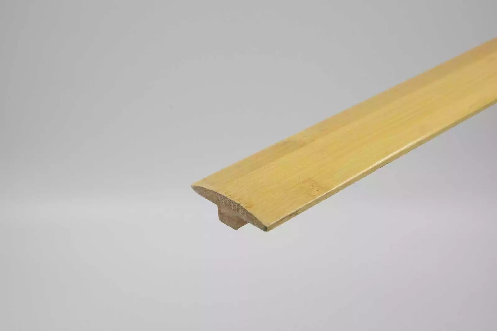 Barre de seuil : jonction bambou naturel