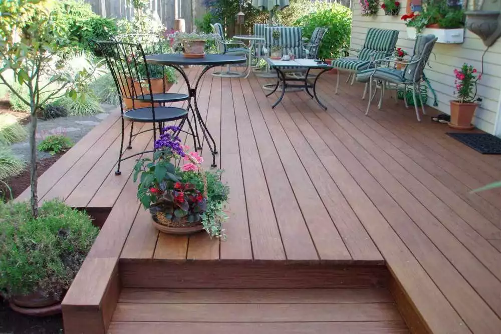 Lame de terrasse Ipé Bois Brut Ep.19 x l.140 x L.2133, lame terrasse pas cher
