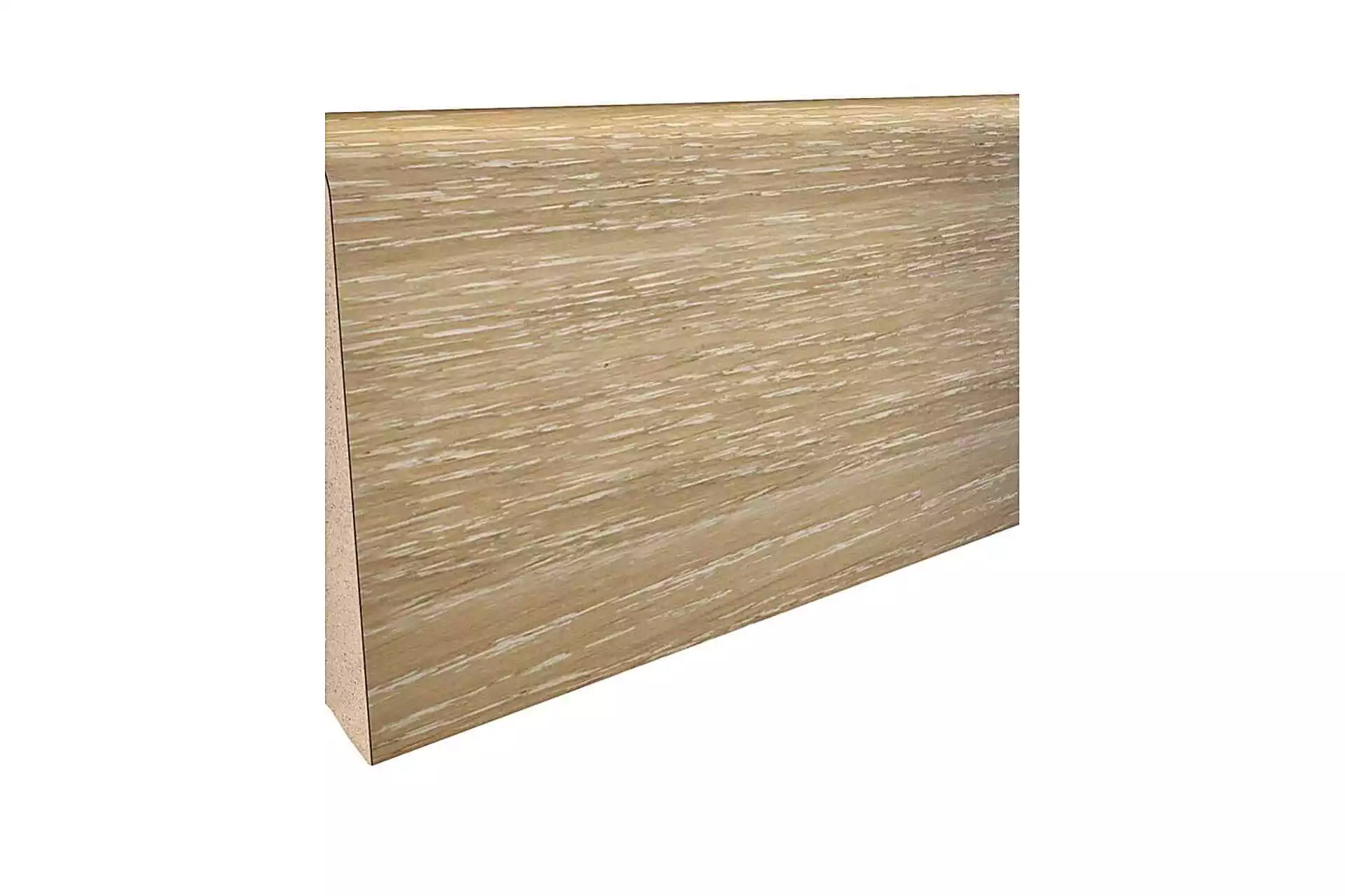 Plinthe chene CERUSE 8 cm - Image 0