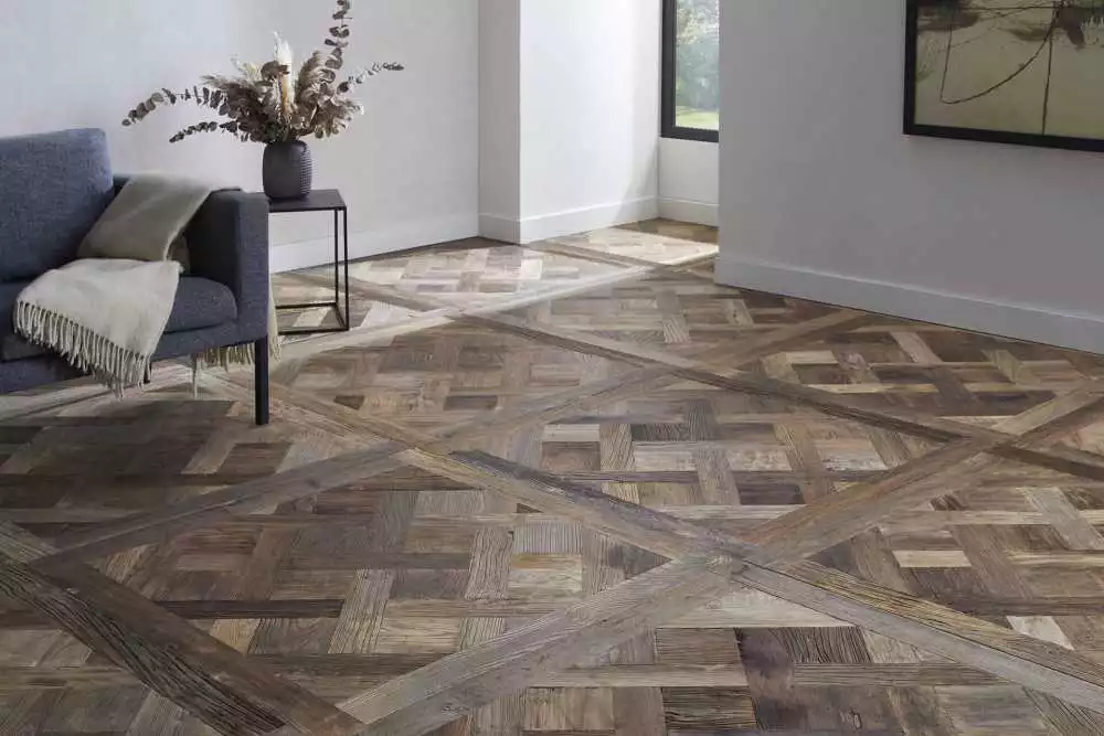 parquet contrecollé Dalle De Versailles ORME CENTENAIRE