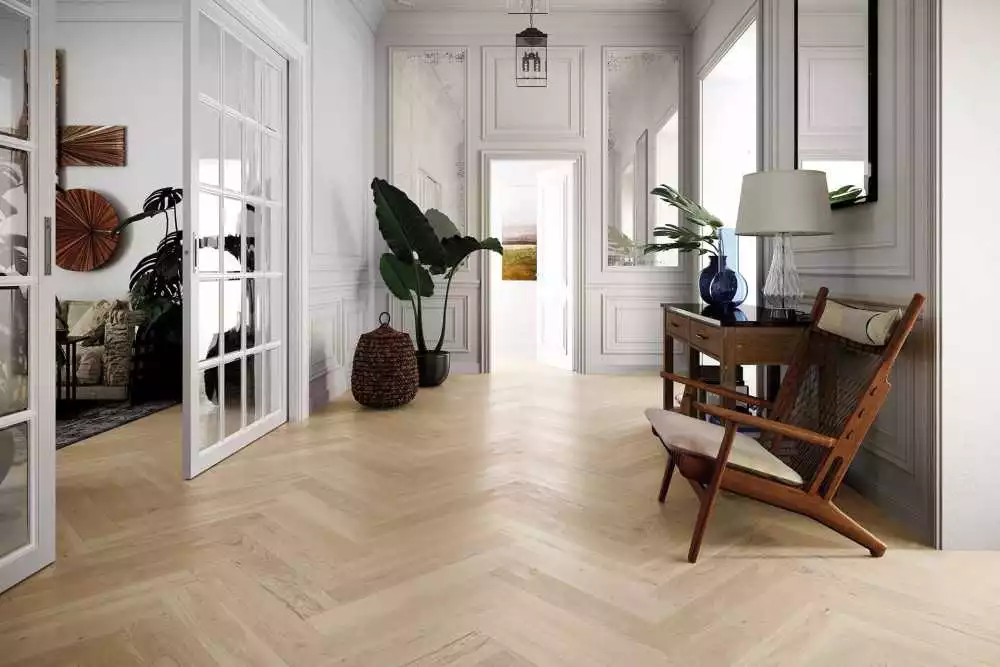 Baton Rompu Selection Sable VERNIS, parquet contrecollé pas cher