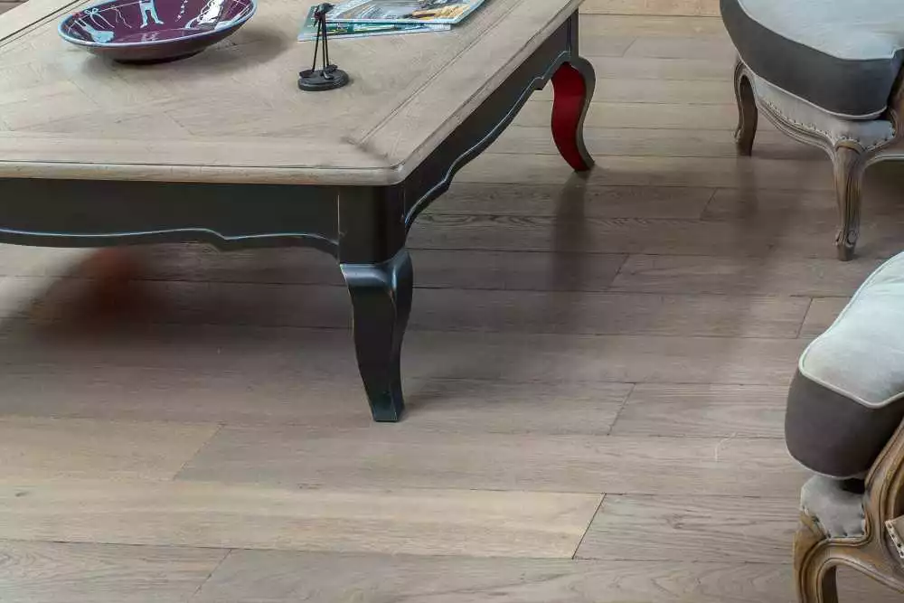 Parquet massif chêne de l'est Chaume Claire - PA1, parquet massif pas cher