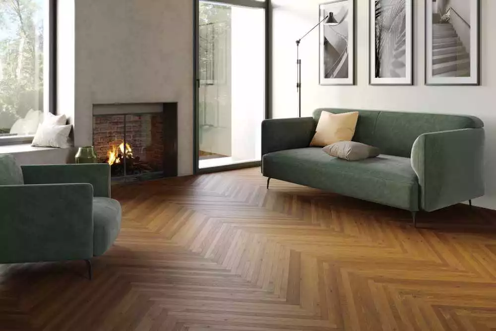 Parquet Baton Rompu Macchiato
