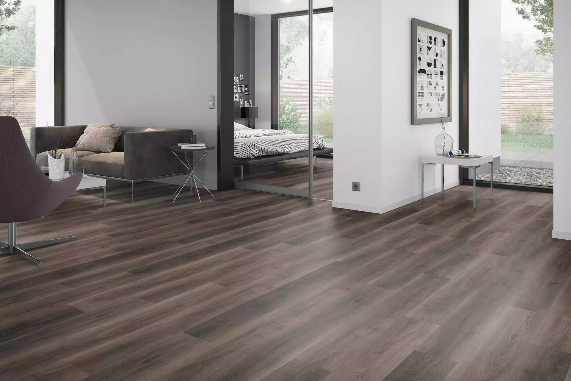 Solide Walnut Dark Brown XL - Image 2
