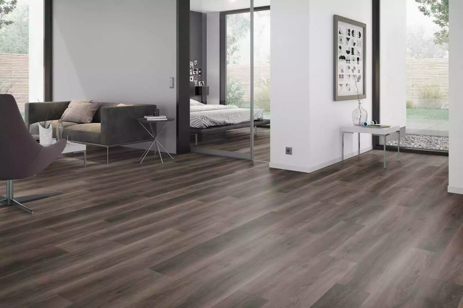 Solide Walnut Dark Brown XL - Image 2