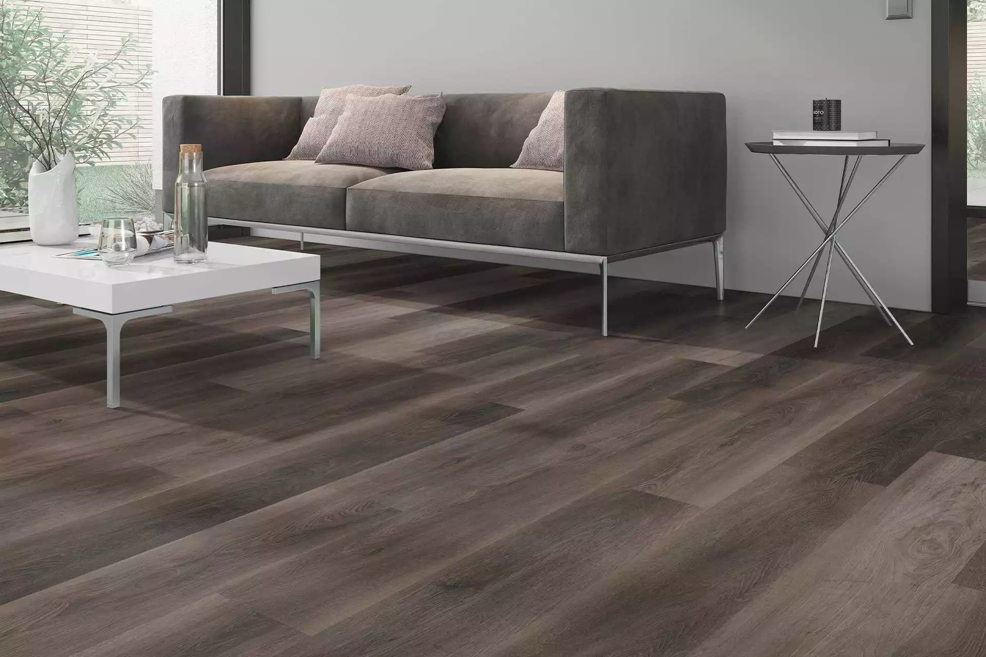Solide Walnut Dark Brown XL - Image 3