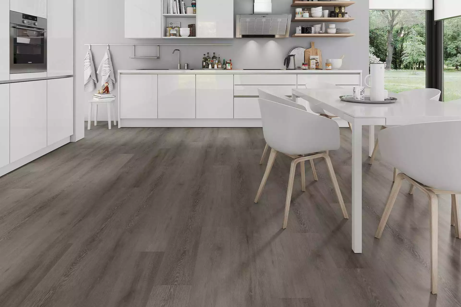 Solide Cerused Oak Dark Brown XL - Image 0