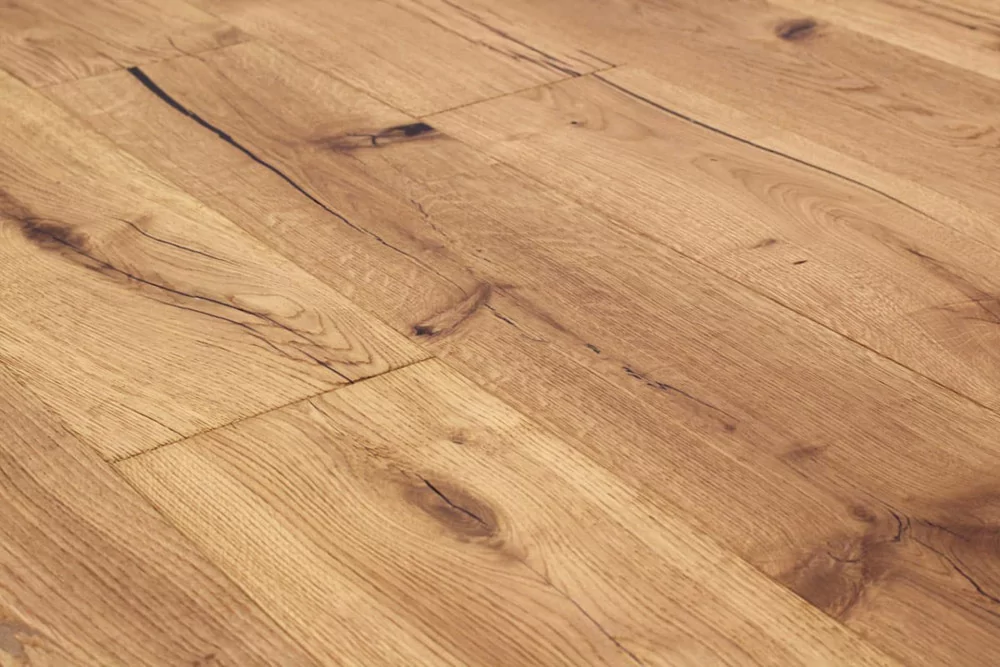 Parquet contrecollé chêne BOHÈME NATUR' XL VERNIS, parquet pas cher