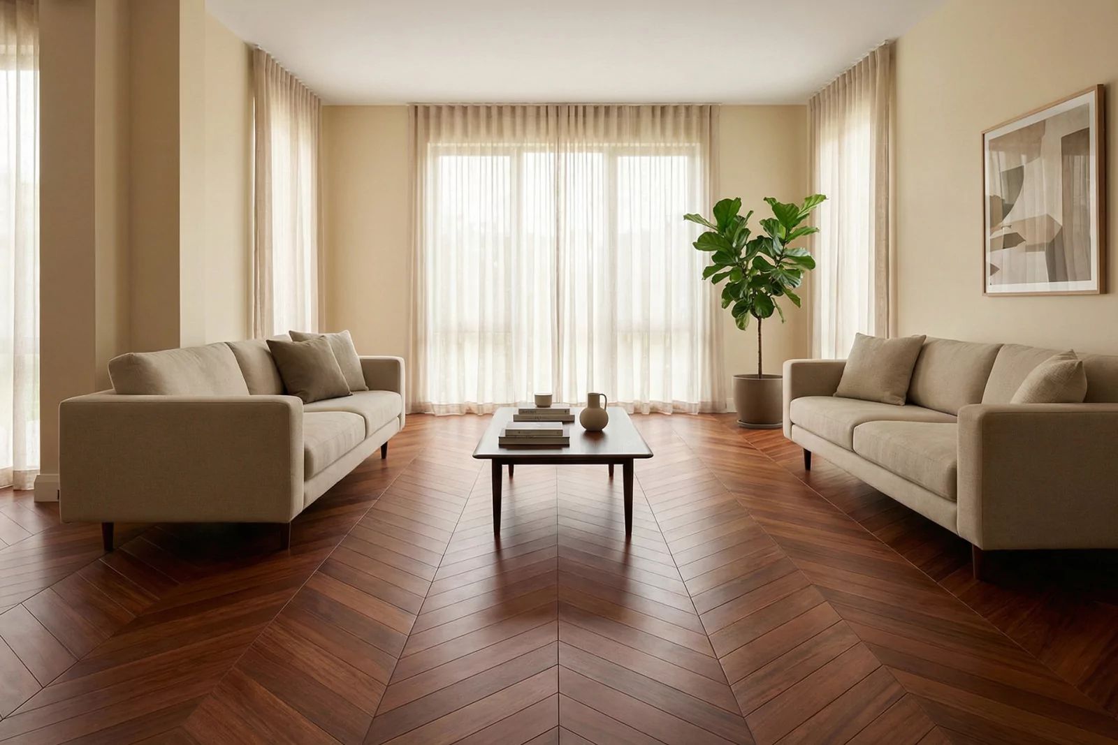 VARNISHED PRIME HERRINGBONE