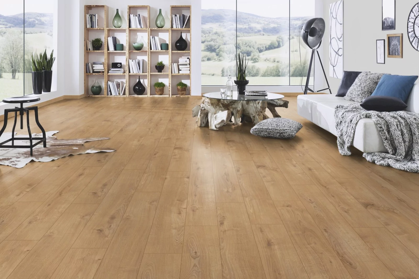 Sol stratifié Canyon Naturel, sol pvc pas cher sur DecoPlus Parquet