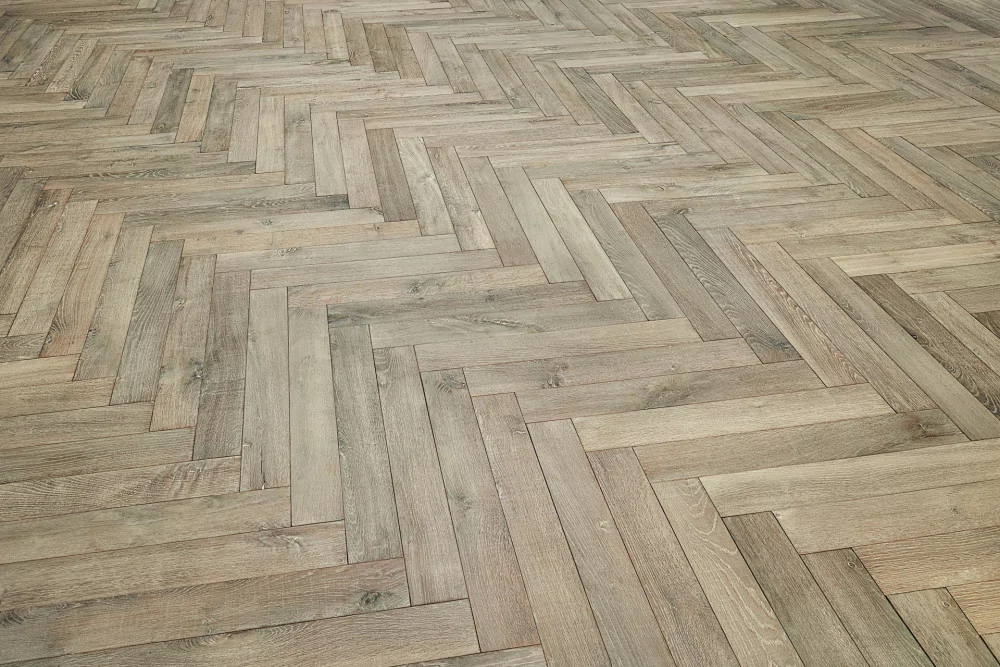 Parquet contrecollé chêne BÂTON ROMPU CÉLESTE, parquet pas cher
