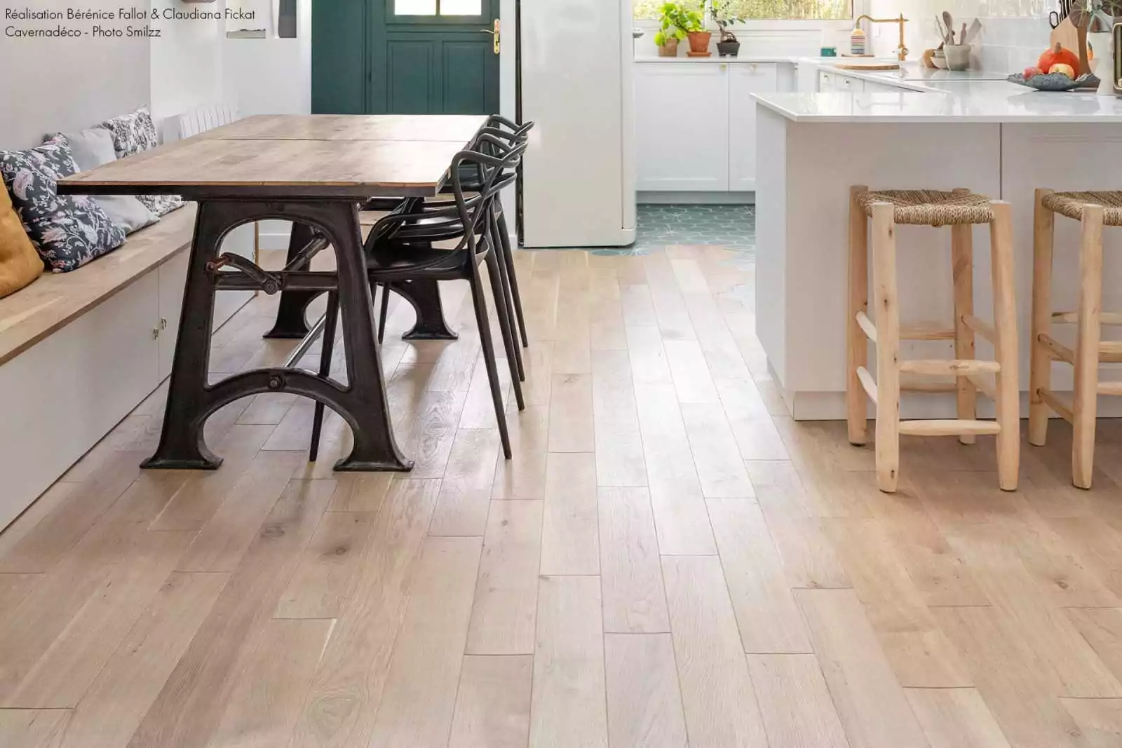 Parquet contrecollé chêne Authentic Sable CREMA, parquet pas cher