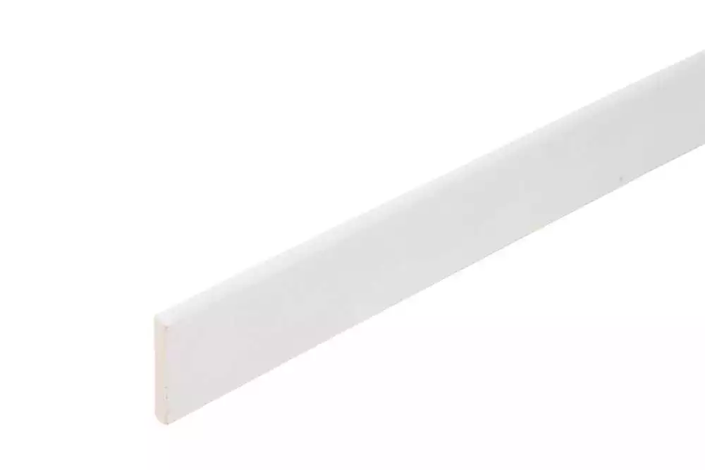 WHITE MDF SKIRTING - 10cm